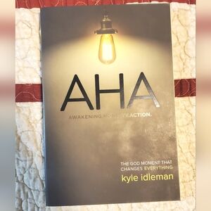 3/$15 NWT AHA book by Kyle Idleman
